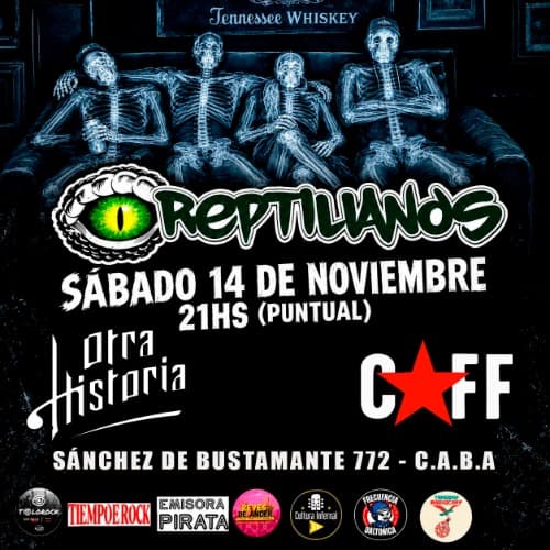 Imagen de REPTILIANOS junto a OTRA HISTORIA - CAFF