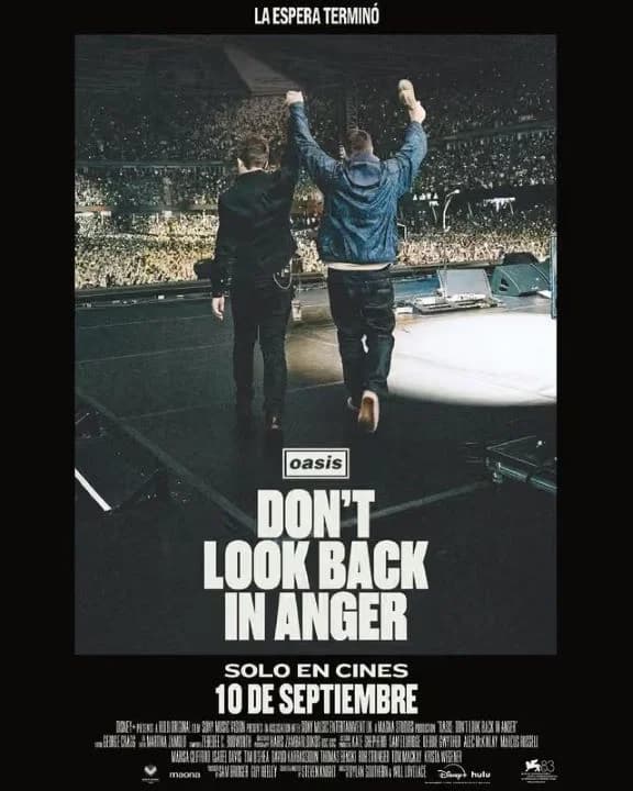 Poster de OASIS: DON´T LOOK BACK IN ANGE