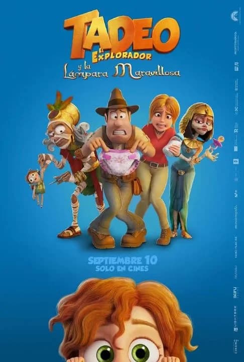 Poster de TADEO EL EXPLORADOR Y LA LAMPA
