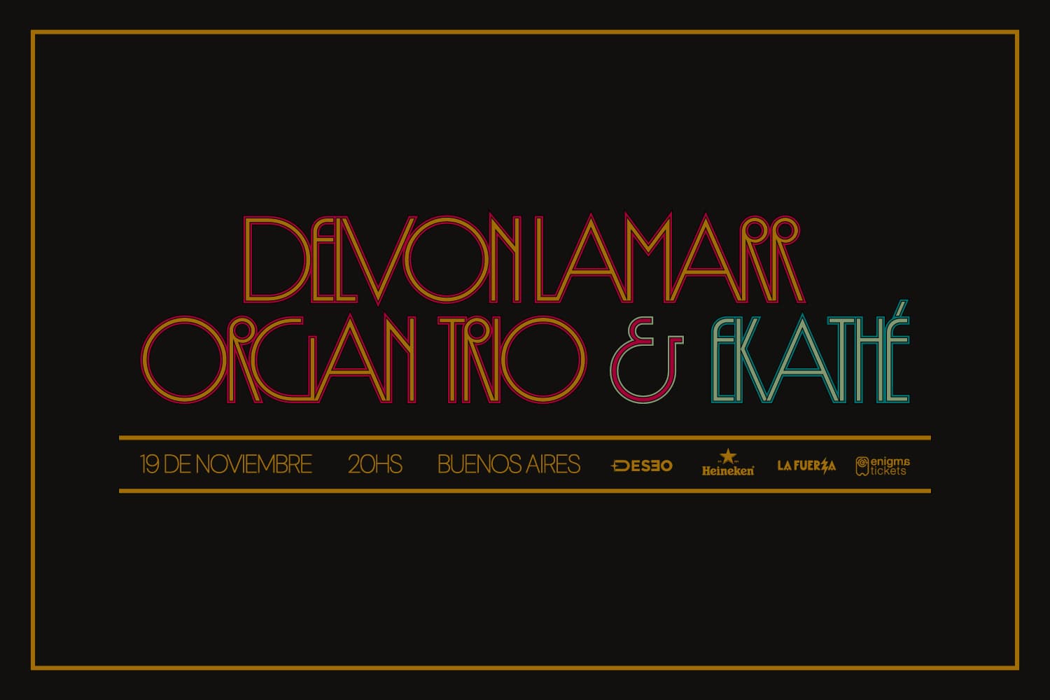 Imagen de Delvon Lamarr Organ Trio + Ekathe