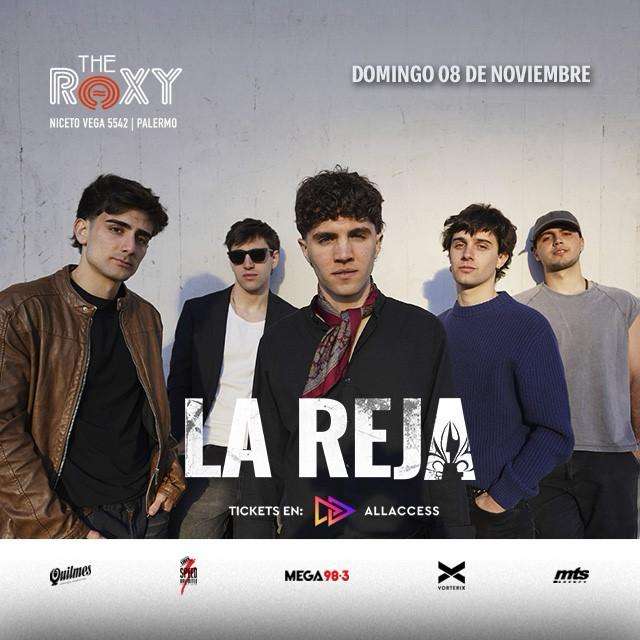 Imagen de LA REJA EN THE ROXY - Cierre de la gira Refugio