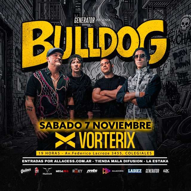 Imagen de Bulldog en el Teatro Vorterix