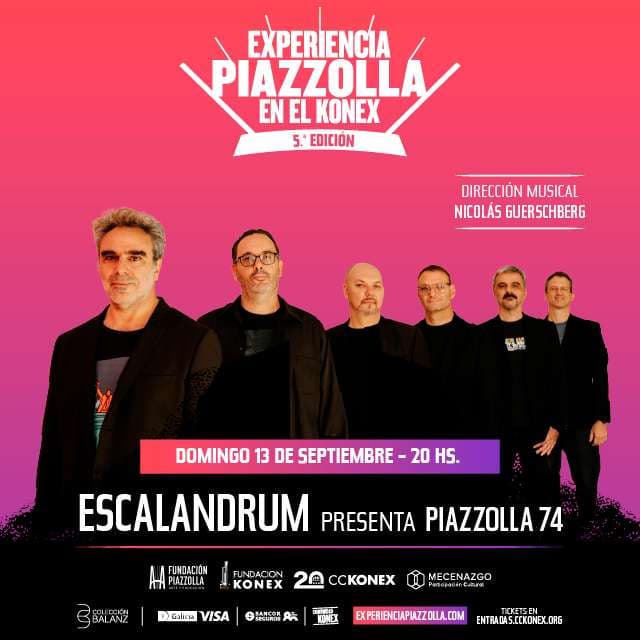 Imagen de Experiencia Piazzolla: Escalandrum