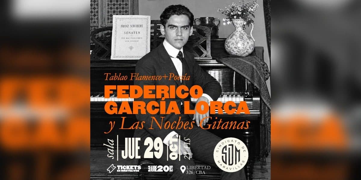 Imagen de Federico García Lorca y Las Noches Gitanas