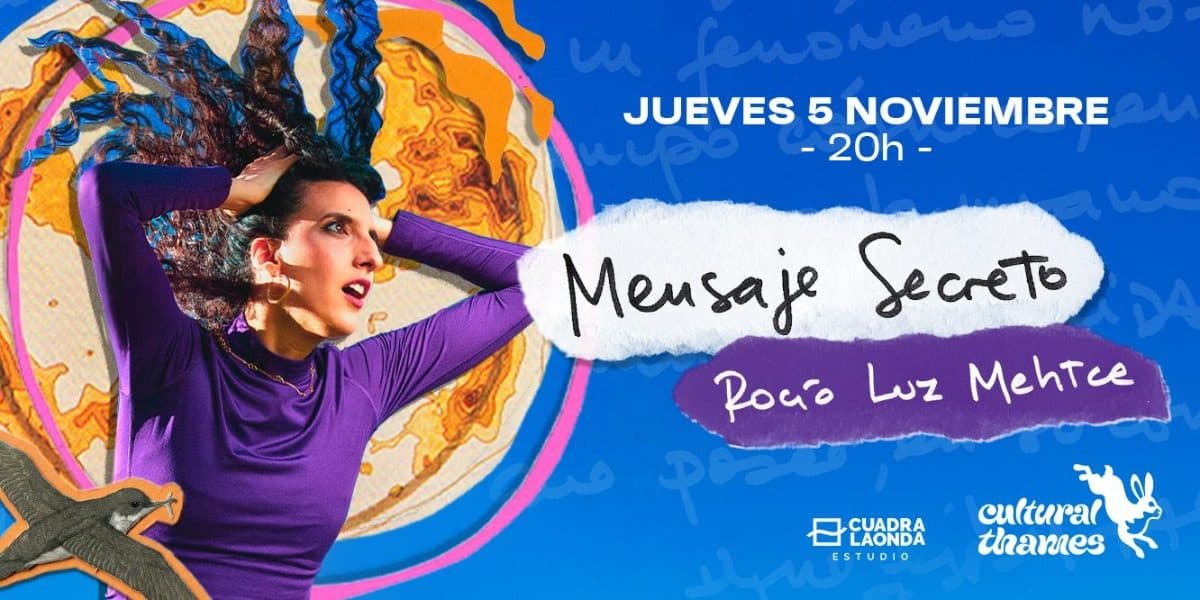 Imagen de Rocío Luz Mehtce presenta su álbum Mensaje Secreto