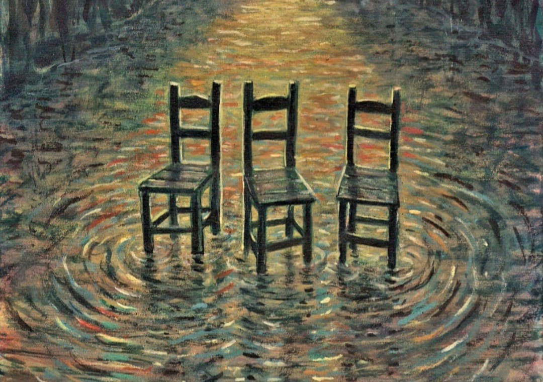 Imagen de Flotando apenas