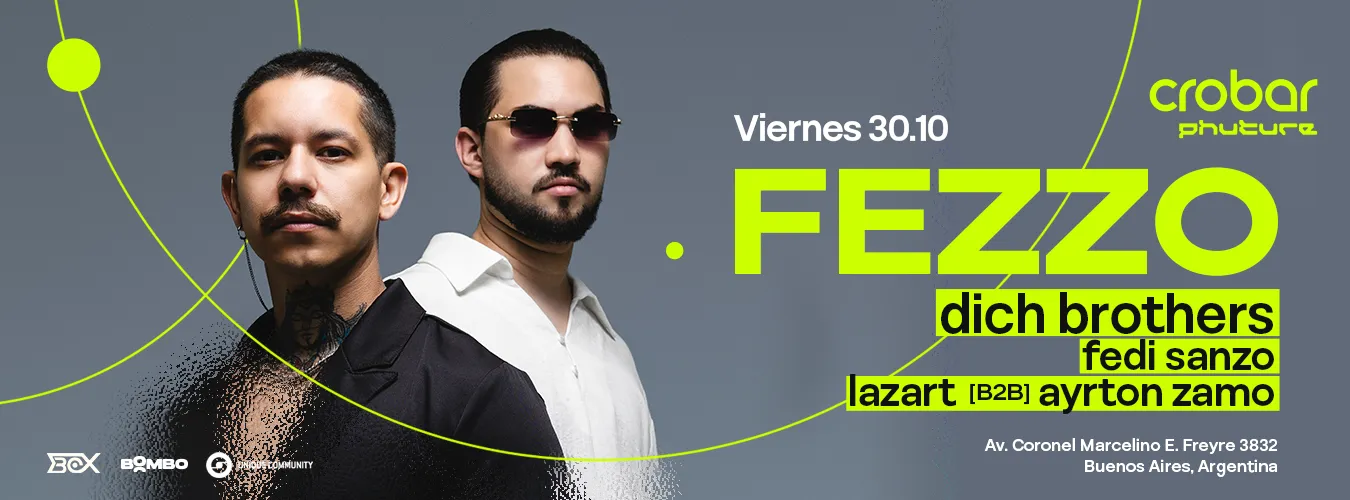 Imagen de Fezzo, Dich Brothers Fedi Sazo, Lazart B2b Ayrton Zamo