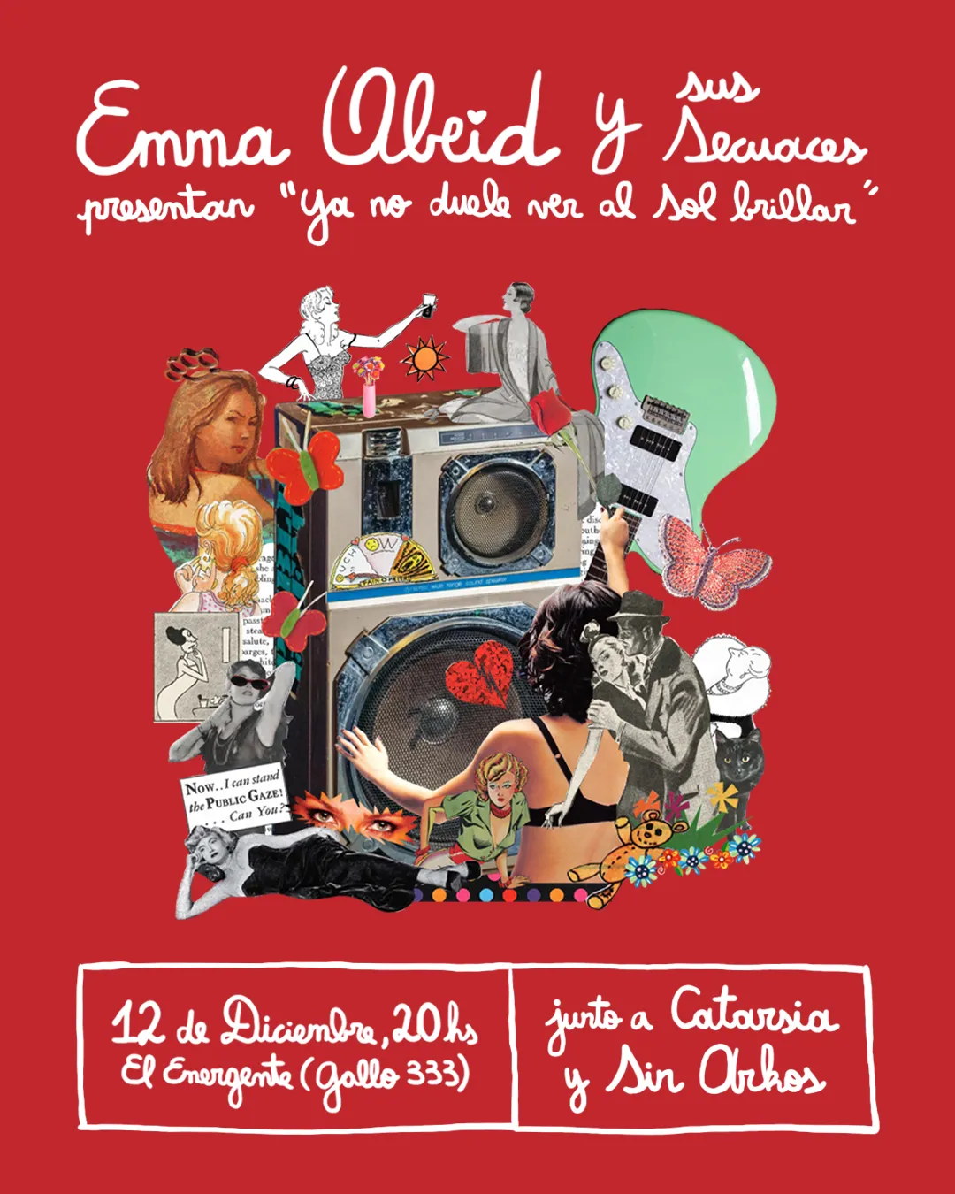 Imagen de Emma Obeid & sus Secuaces presentan "ya no duele ver al sol brillar"