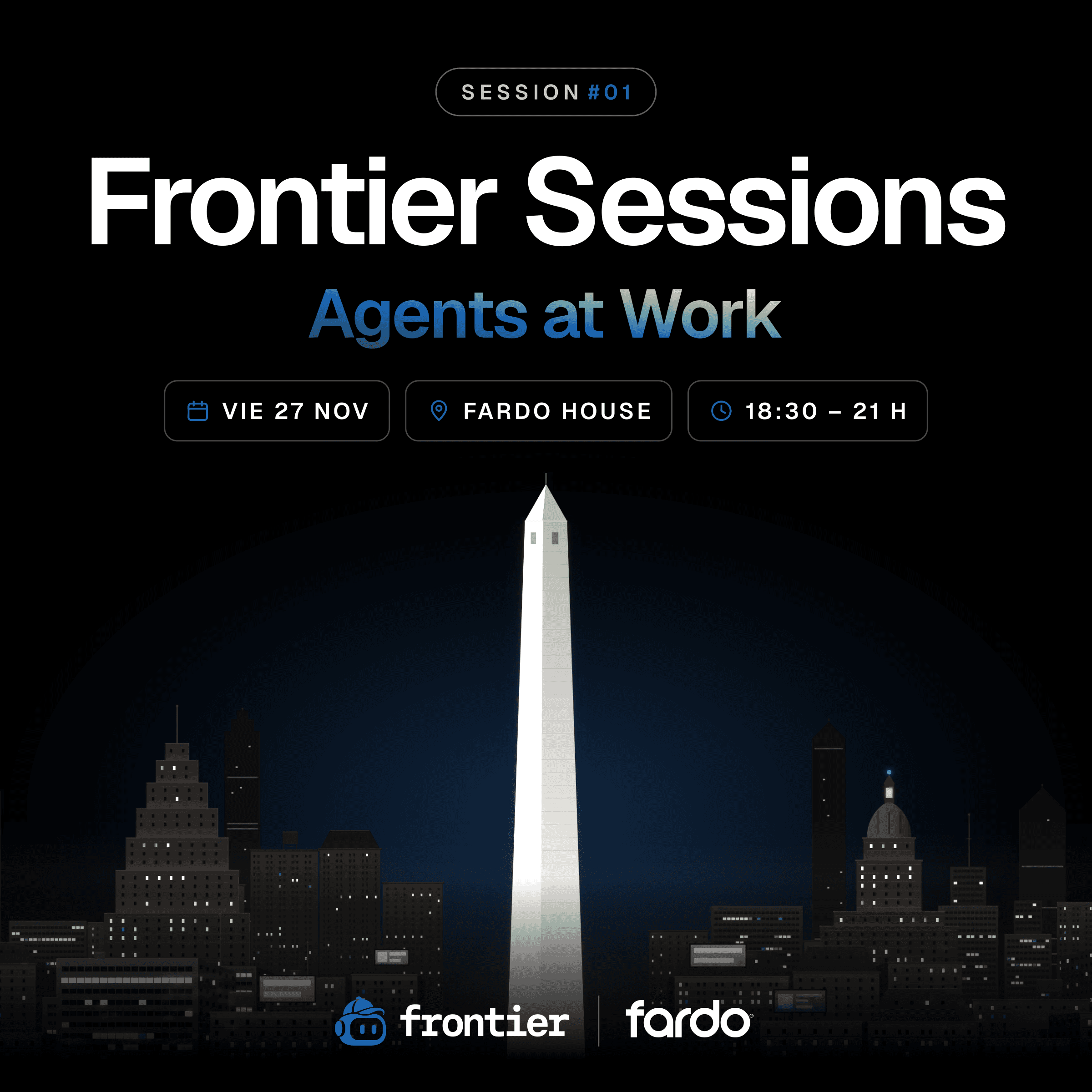 Imagen de Frontier Sessions #01 · Agents at Work