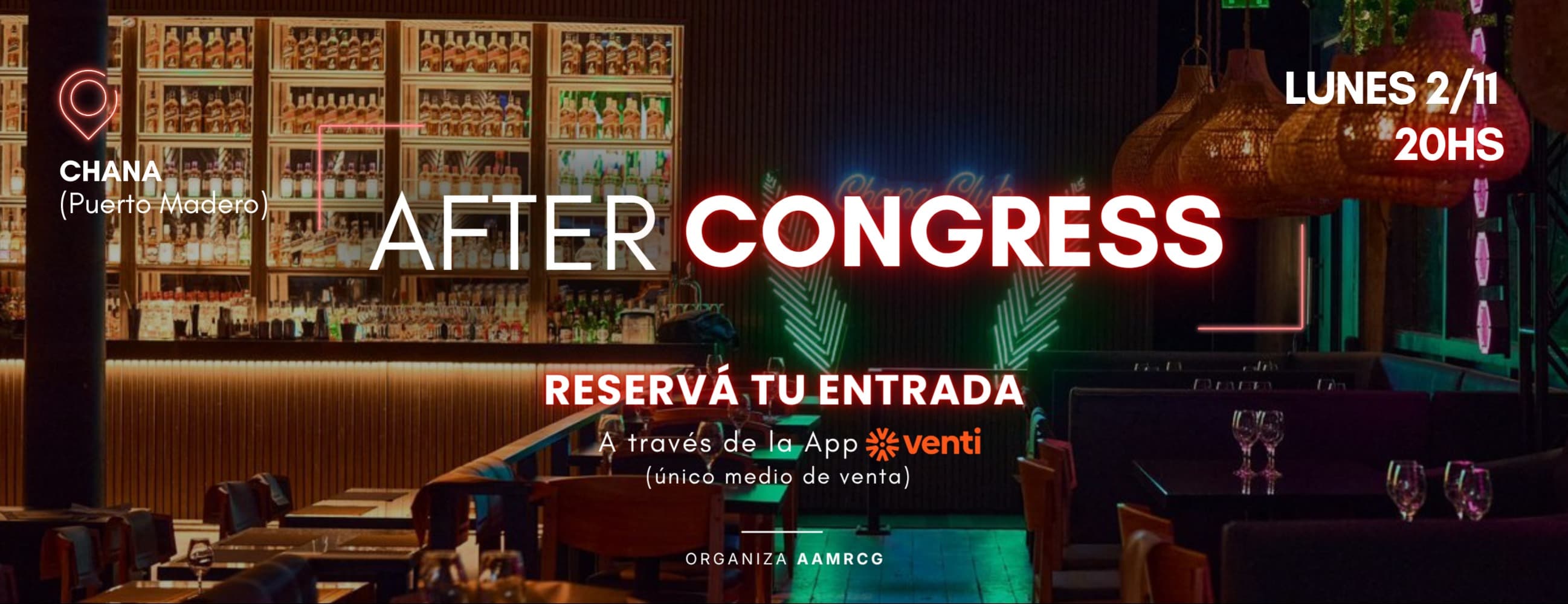 Imagen de Cocktail Social Para Congreso de Cirujanos 2026