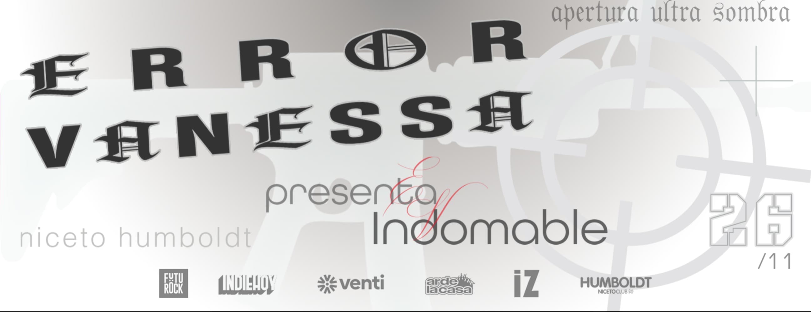 Imagen de Error Vanessa Presenta Indomable