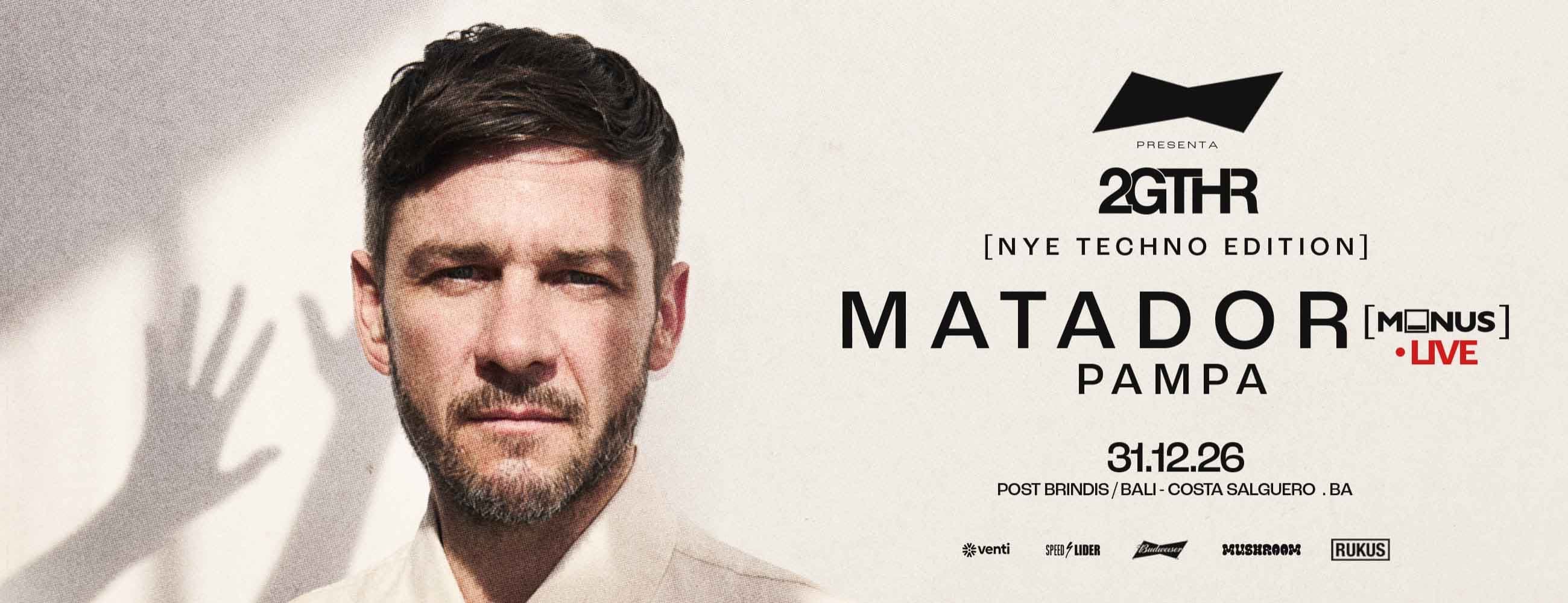Imagen de NYE TECHNO EDITION: MATADOR (live) @ BALI, 2GTHR