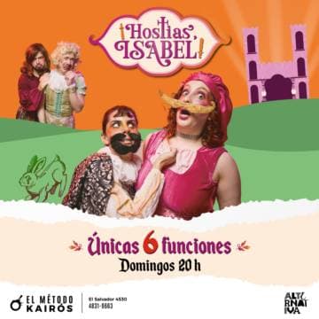 Imagen de ¡Hostias, Isabel!