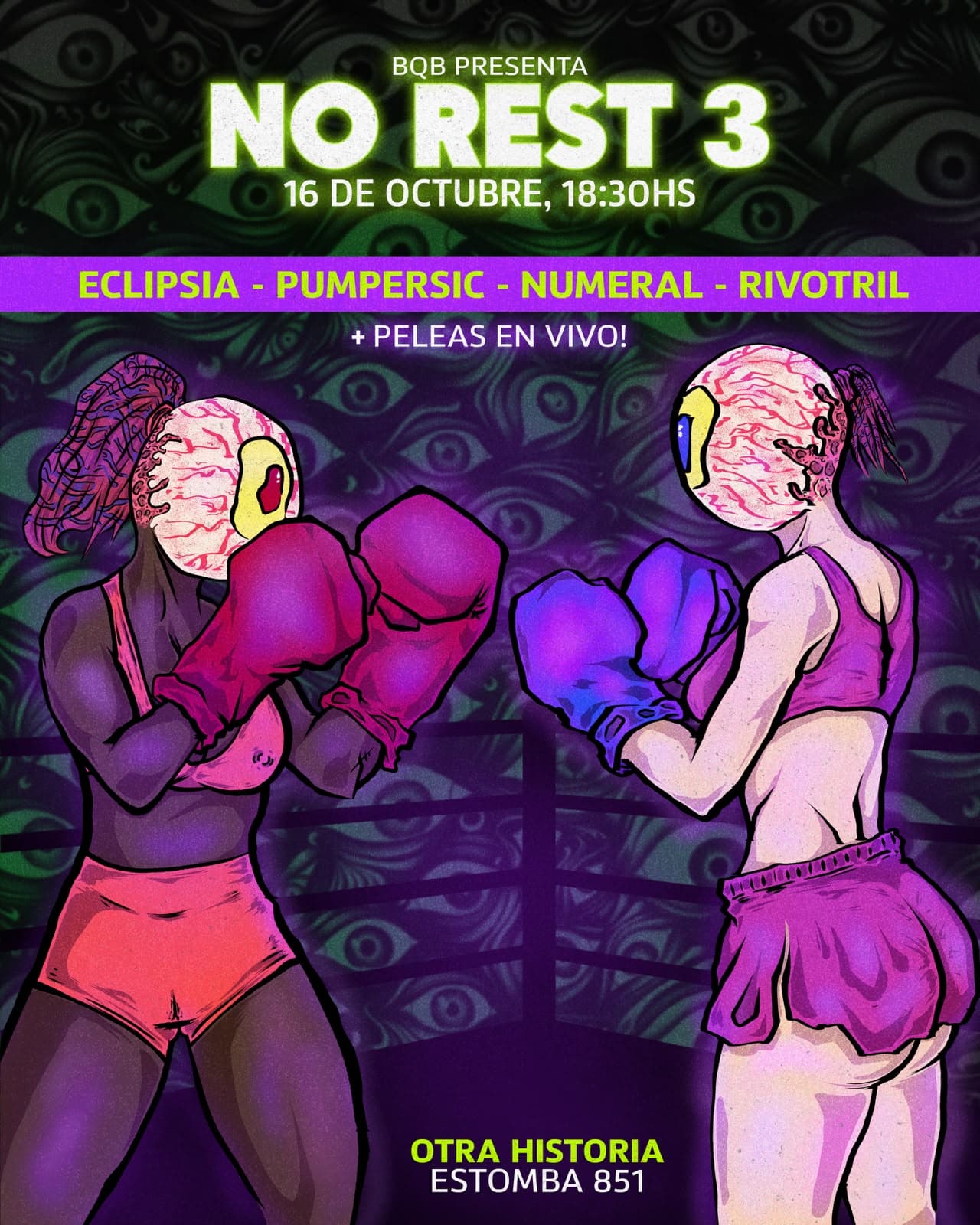 Imagen de BQB presenta NO REST 3