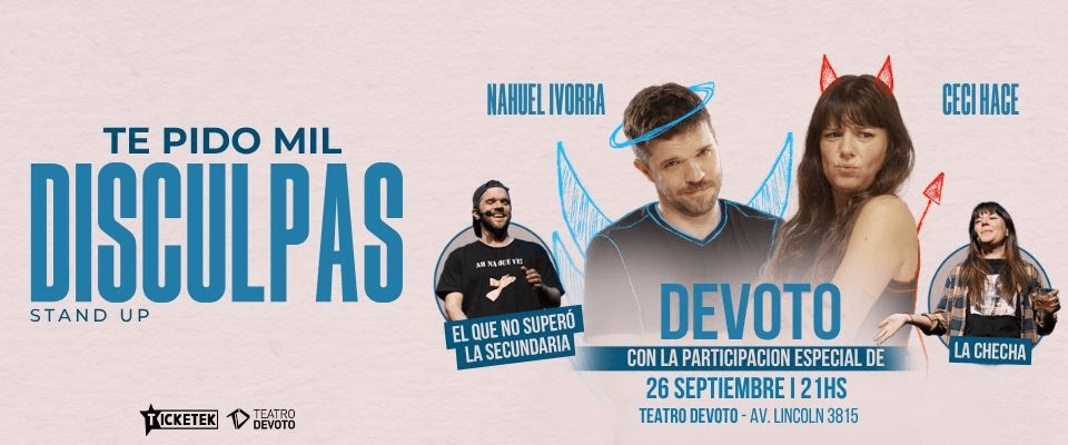 Imagen de Te pido mil disculpas