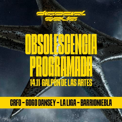 Imagen de Disocial: Obsolenscencia Programada